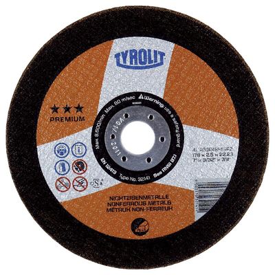 TYROLIT Trennscheibe Premium Alu 41F A30P4BF59A2 230x2,5x22,2mm