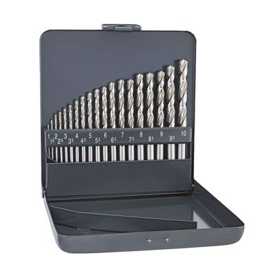 ALPEN Spiralbohrerkassette KM19 HSS 19-teilig ECo DM 1,0-10,0x0,5mm