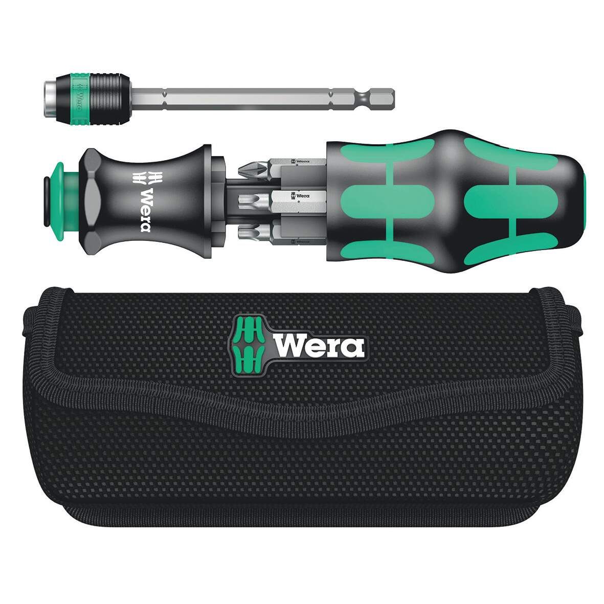 WERA Bit-Magazinhalter Kraftform Kompakt 22 Pozidrive/Torx, 6tl