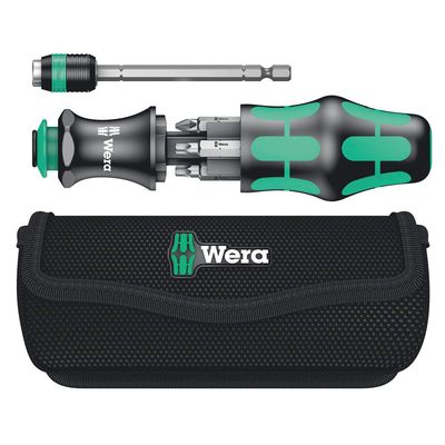 WERA Bit-Magazinhalter Kraftform Kompakt 22 Pozidrive/Torx, 6tl