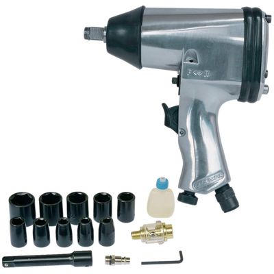 WORKERS BEST Schlagschrauberset 17-teilig SW 9-27mm 1/2&quot;