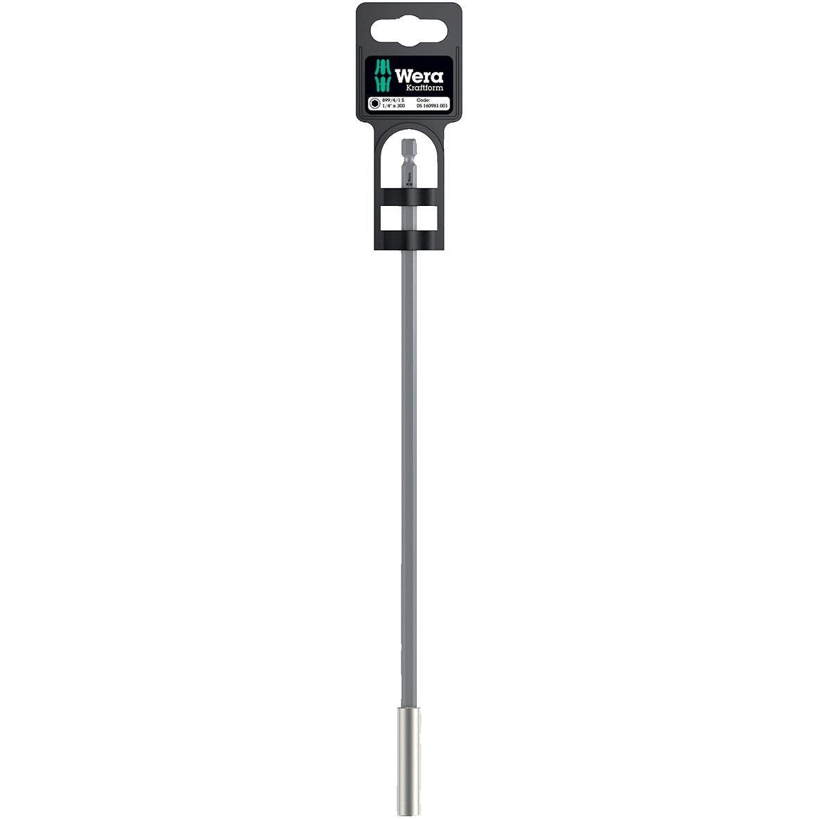 WERA Bithalter mit Sprengring 1/4&quot;x300mm 899/4/1 S
