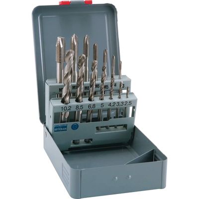 ALPEN Maschinen-Gewindebohrersatz 14-teilig HSS-ECo M3-M12
