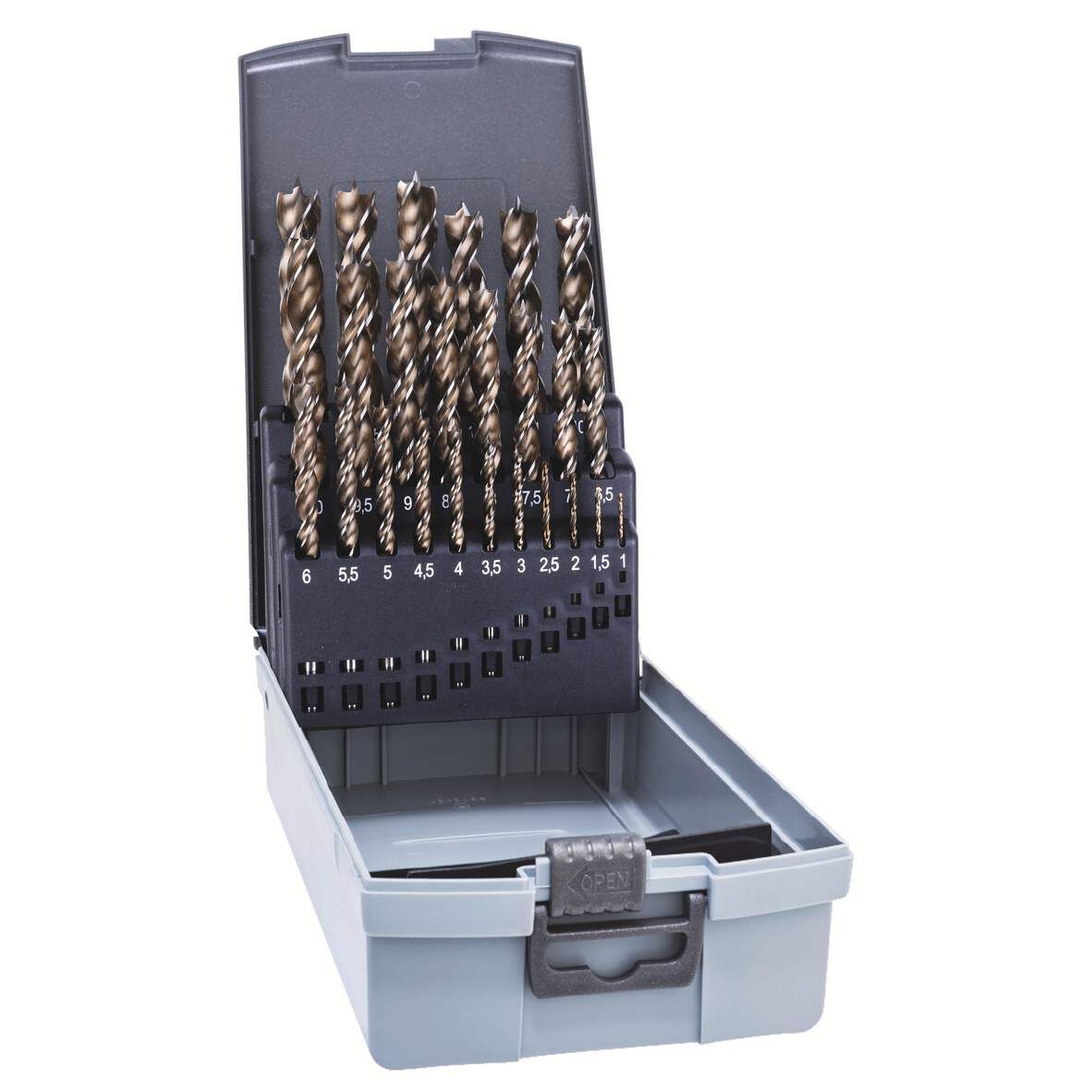 ALPEN Holzspiralbohrersatz TIMBER TW 25-teilig DM 1,0-13,0x0,5mm