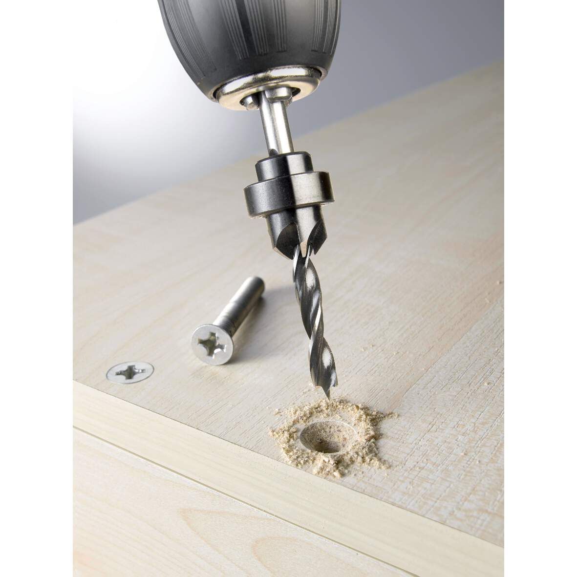 KWB Aufstecksenkerbohrerset mit Tiefenstop 6mm