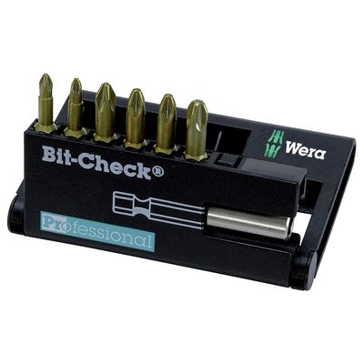WERA Bit Check 8055/899/4/1 K/TH Diamant PZ sortiert 7-teilig