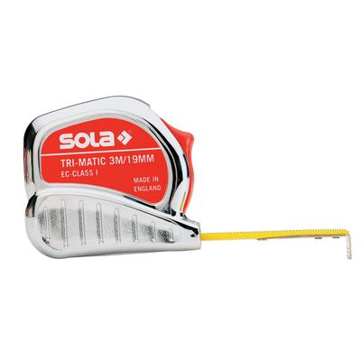 SOLA Rollmeter Tri-Matic TM 8m Bandbreite 25mm