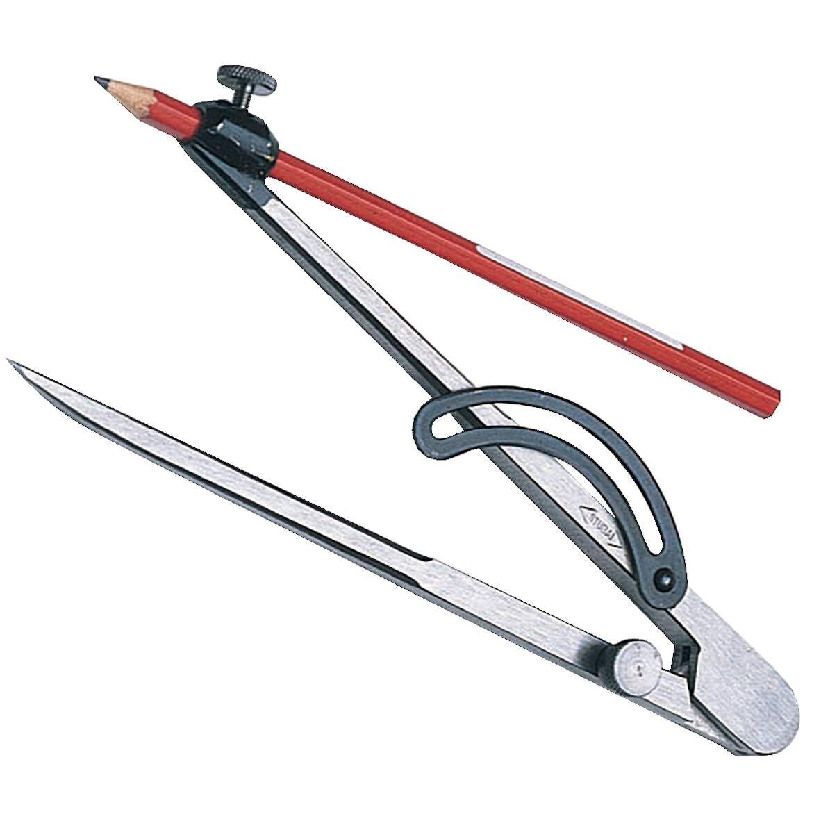 STUBAI Bleistiftzirkel 200mm SB