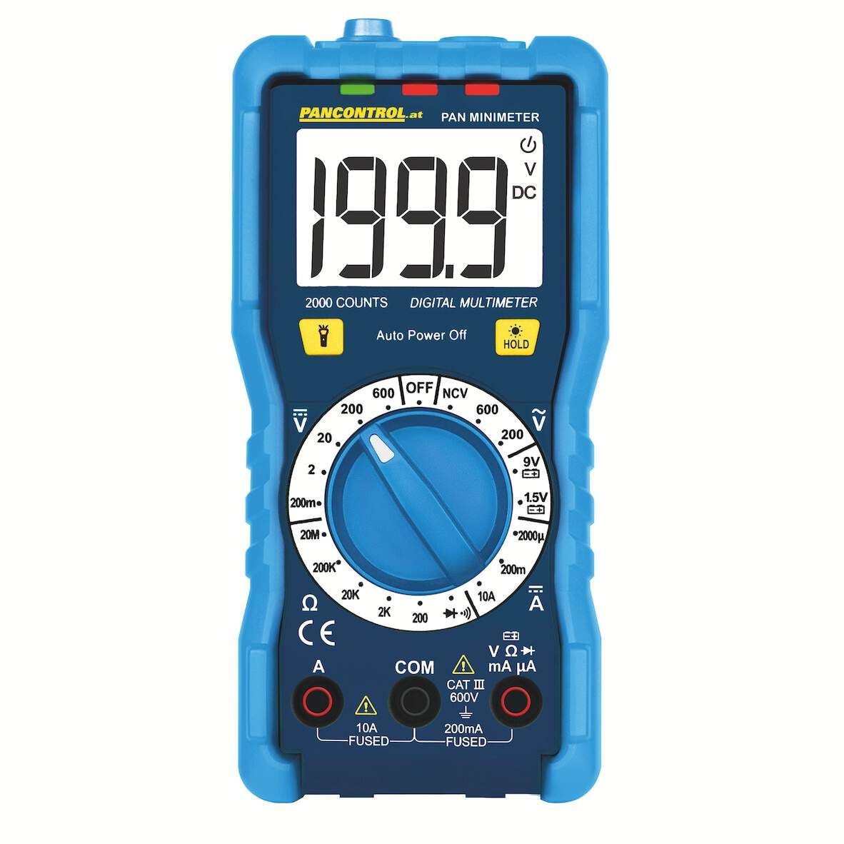 PANCONTROL Digitalmultimeter PAN Minimeter CAT III 600V