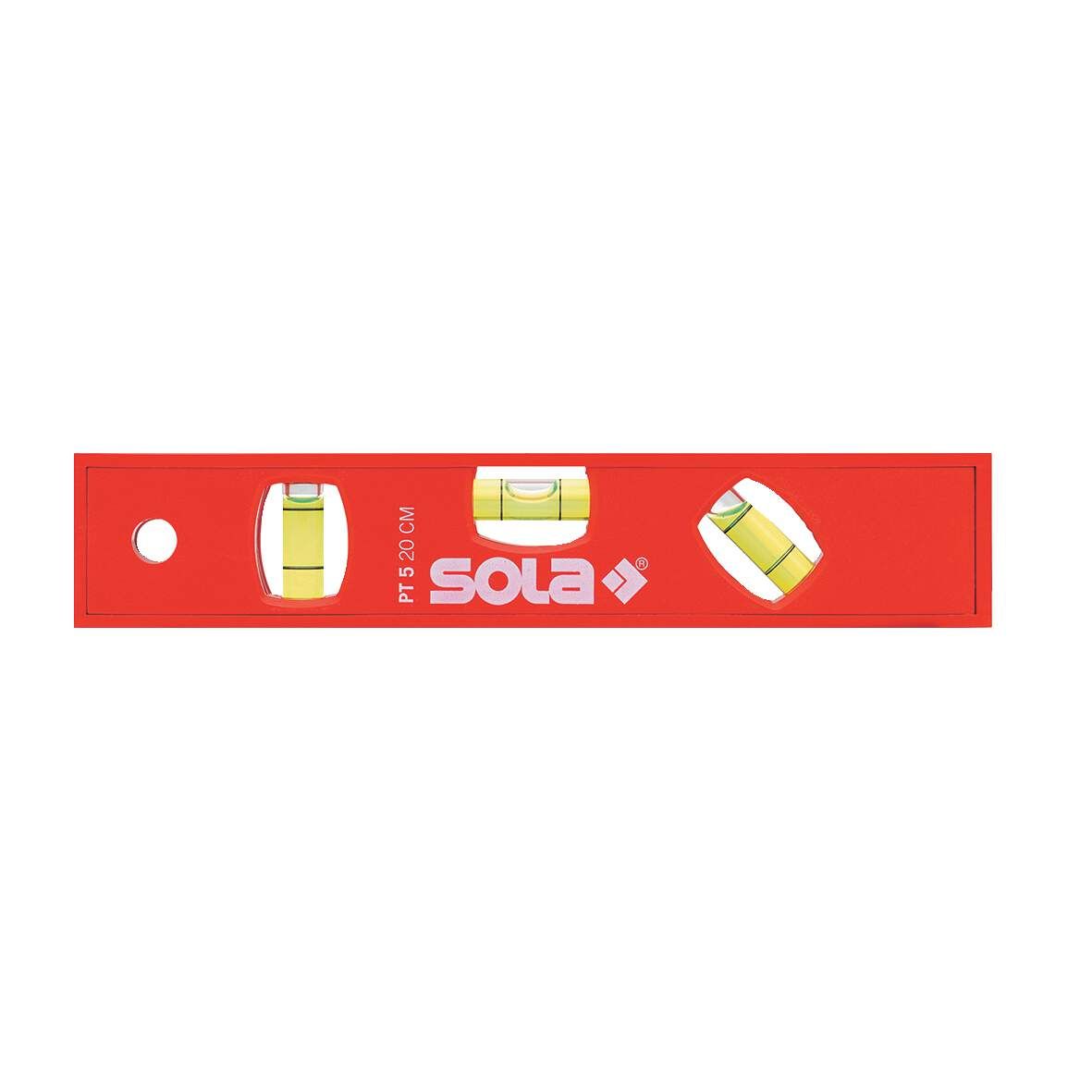 SOLA Kunststoff-Wasserwaage PTM 5 20cm mit Magnet