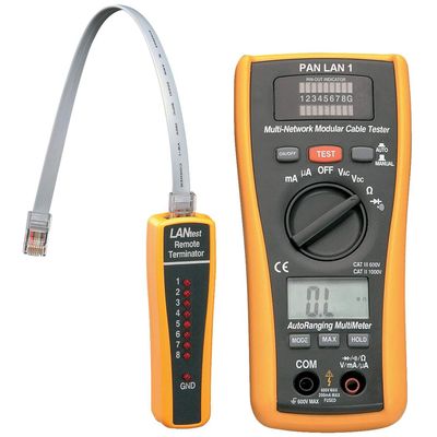 PANCONTROL Digitalmultimeter/LAN-Tester PAN LAN1