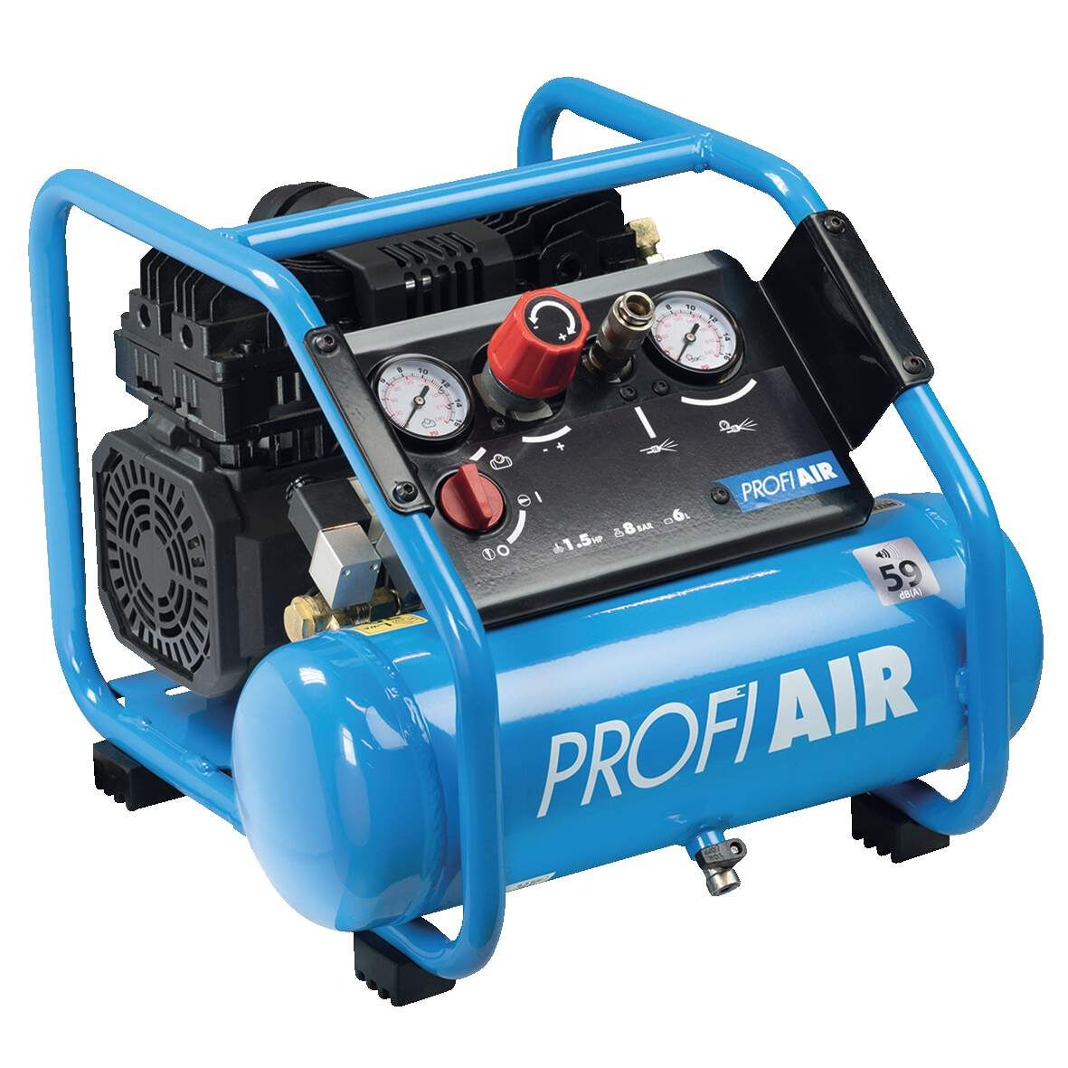 PROFIAIR Kompressor Mobil 200/8/6 Silent Siltek TB6 RC
