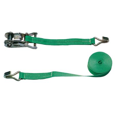 KERBL Ratschenzurrgurt 2-teiliggrün 6m 25mm,Zugkraft 1,5t