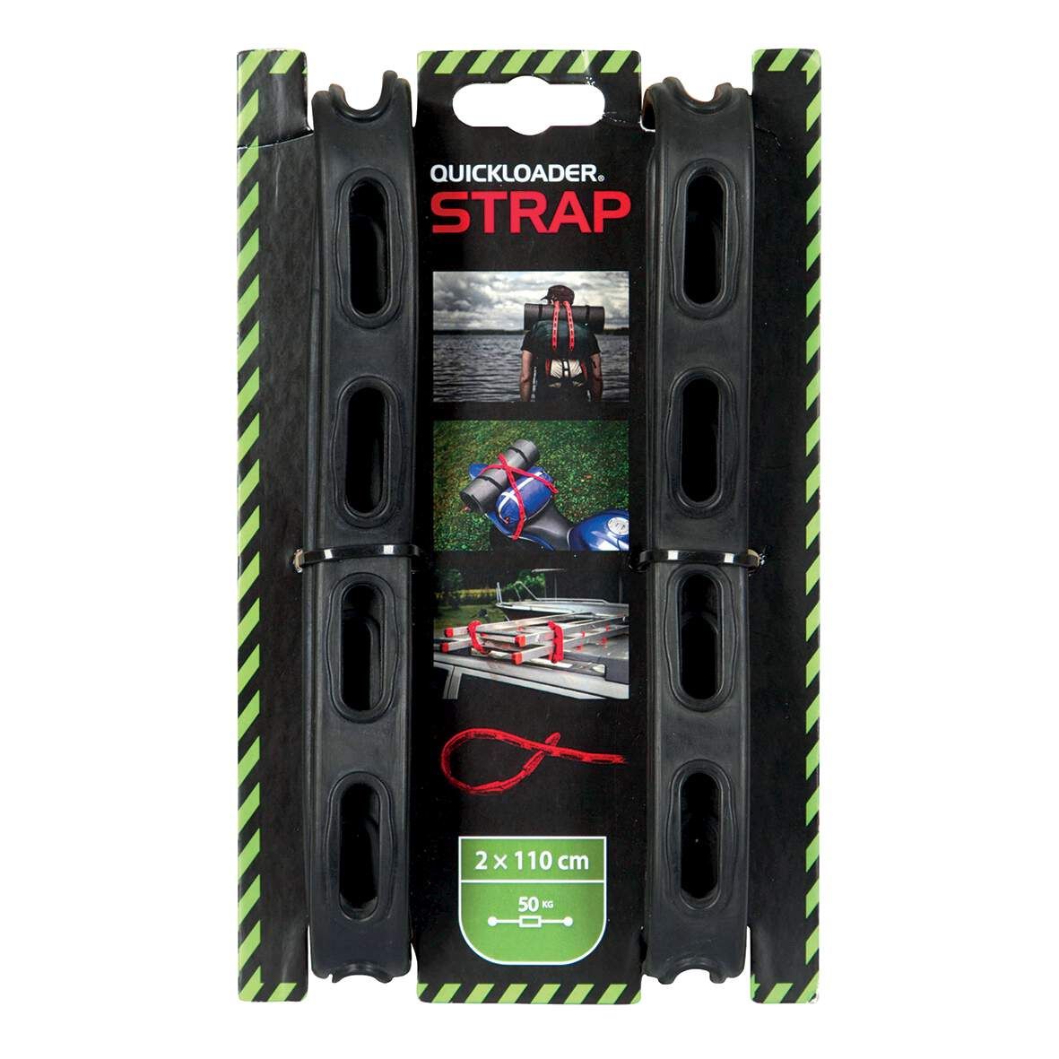 KERBL Quickloader Strap schwarz 110cm,Zugkraft 50kg,2erSB