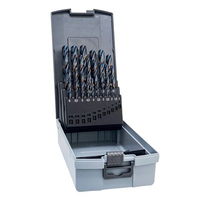 ALPEN Spiralbohrerkassette S-Master 25-teilig, KP, DM 1,0-13,0x0,5mm