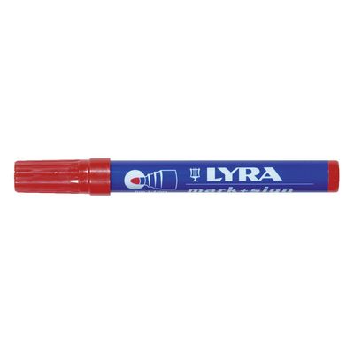 LYRA Permanentmarker fine schwarz 1-4mm Strichbreite