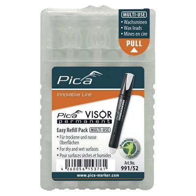 PICA Ersatzminenset Pica Visor perm weiß