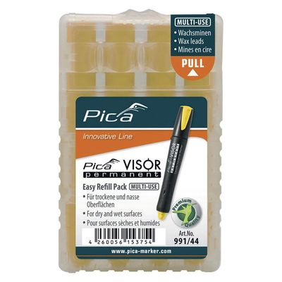 PICA Ersatzminen Visor gelb