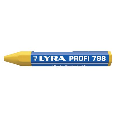 LYRA Wachskreide 6-eckig blau DM 12mm