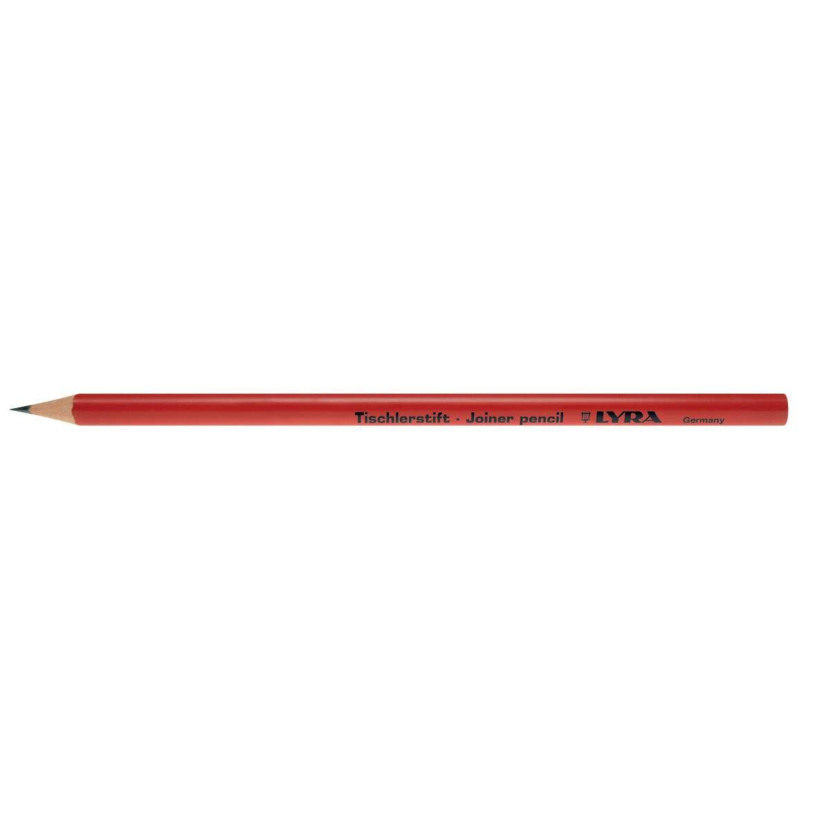 LYRA Tischlerstift rund Nr. 91T 17,5cm, rot