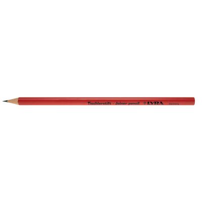 LYRA Tischlerstift rund Nr. 91T 17,5cm, rot