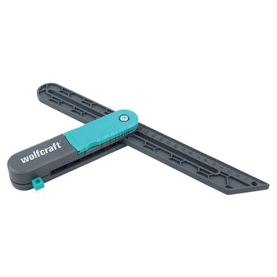 WOLFCRAFT Winkelschmiege Laminat mit Streichmaßfunktion