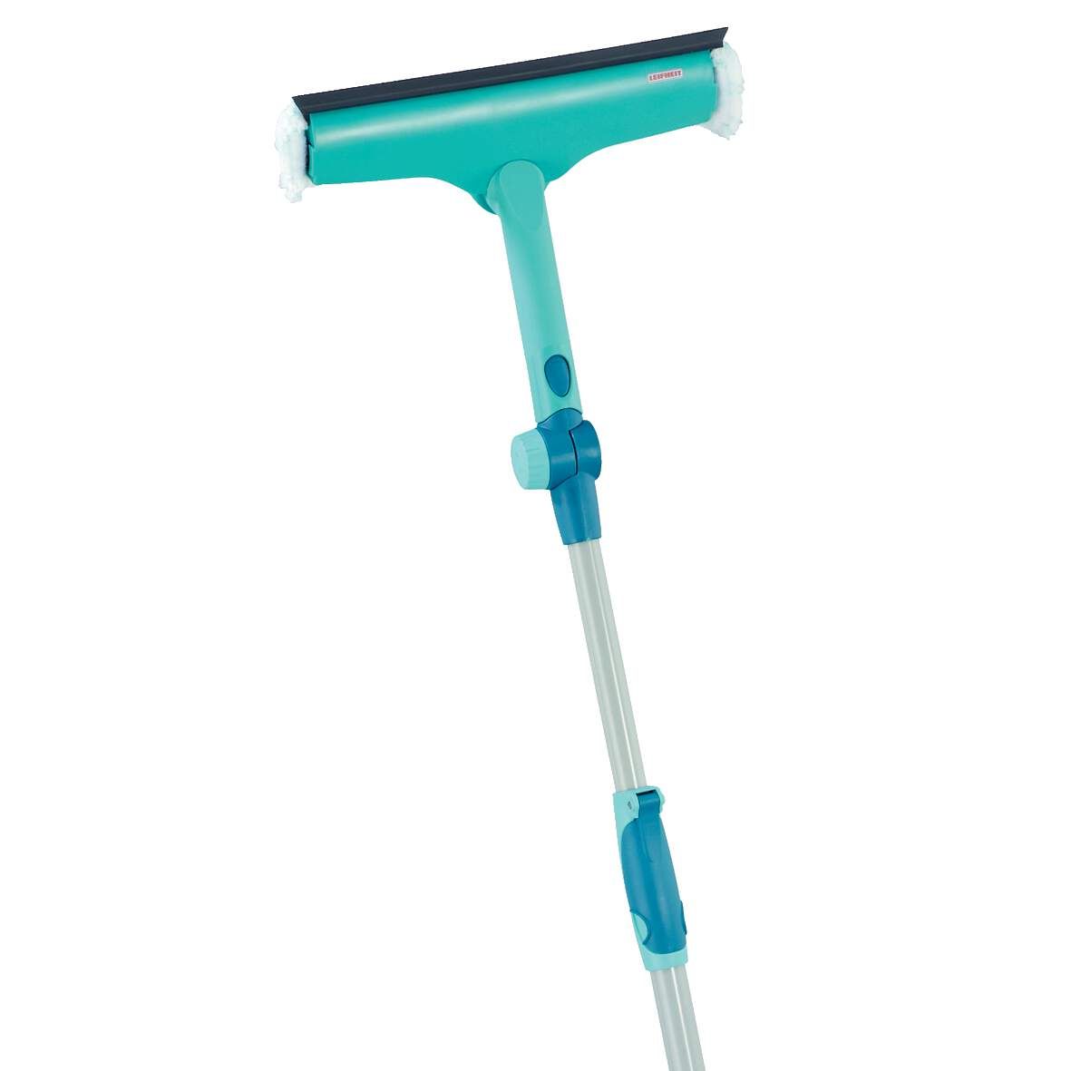 LEIFHEIT Fensterwischer W&amp;F Cleaner L Teleskopstiel 210cm+Gelenk