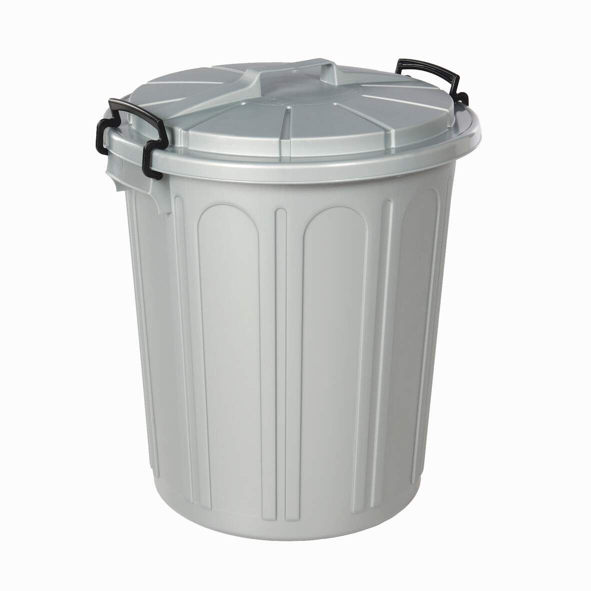 TEKO Universal Tonne silber 23l DM 33,5cm H 37,5cm