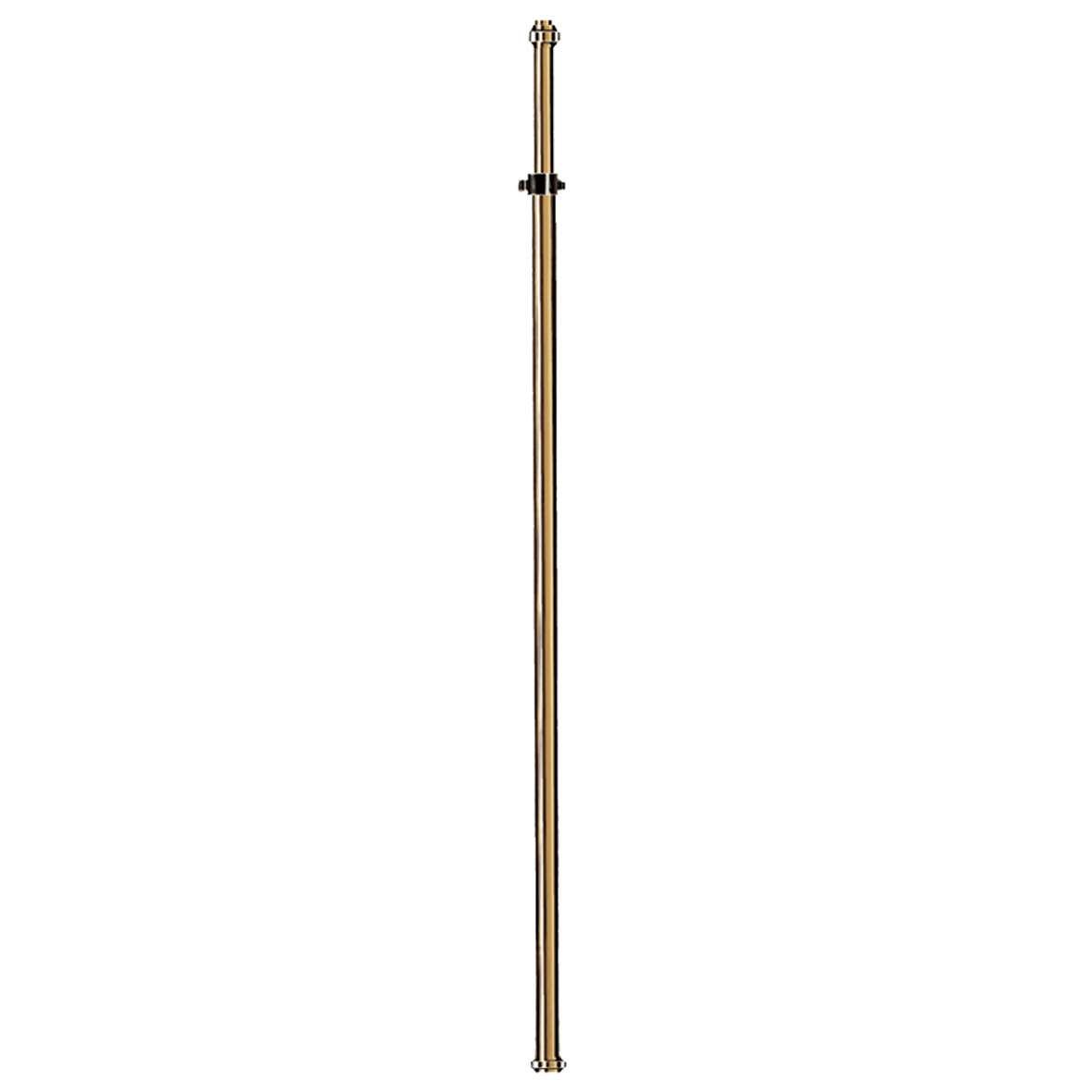 MESTO Verlängerungsrohr Messing ausziehbar 80 - 150cm