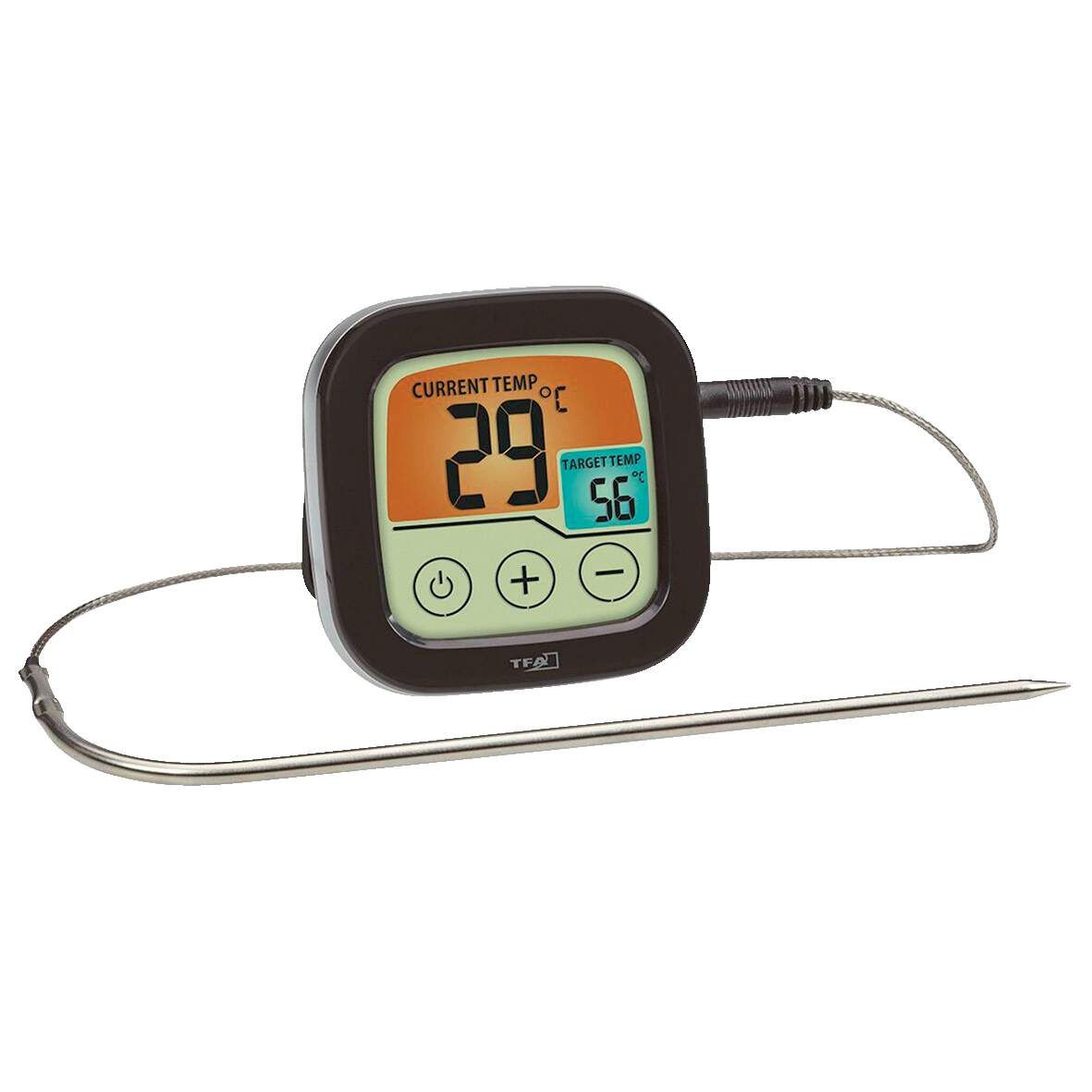 TFA Braten-/Grillthermometer schwarz dig.