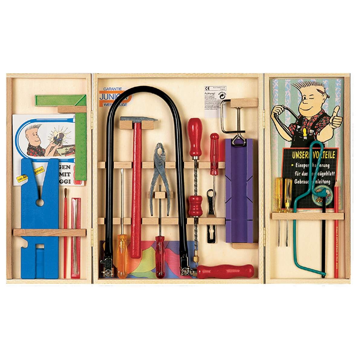 PEBARO Laubsägeschrank 407P 20-teilig