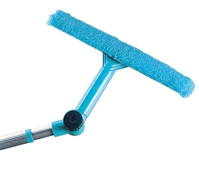 LEIFHEIT Fensterwischer W&amp;F Cleaner L Teleskopstiel 210cm+Gelenk