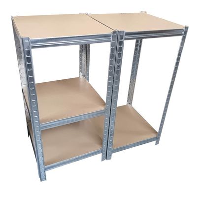 WORKERS BEST Steckregal/Werkt./Grundregal 5 Holzbrett 180x45x45cm/90x90x45cm