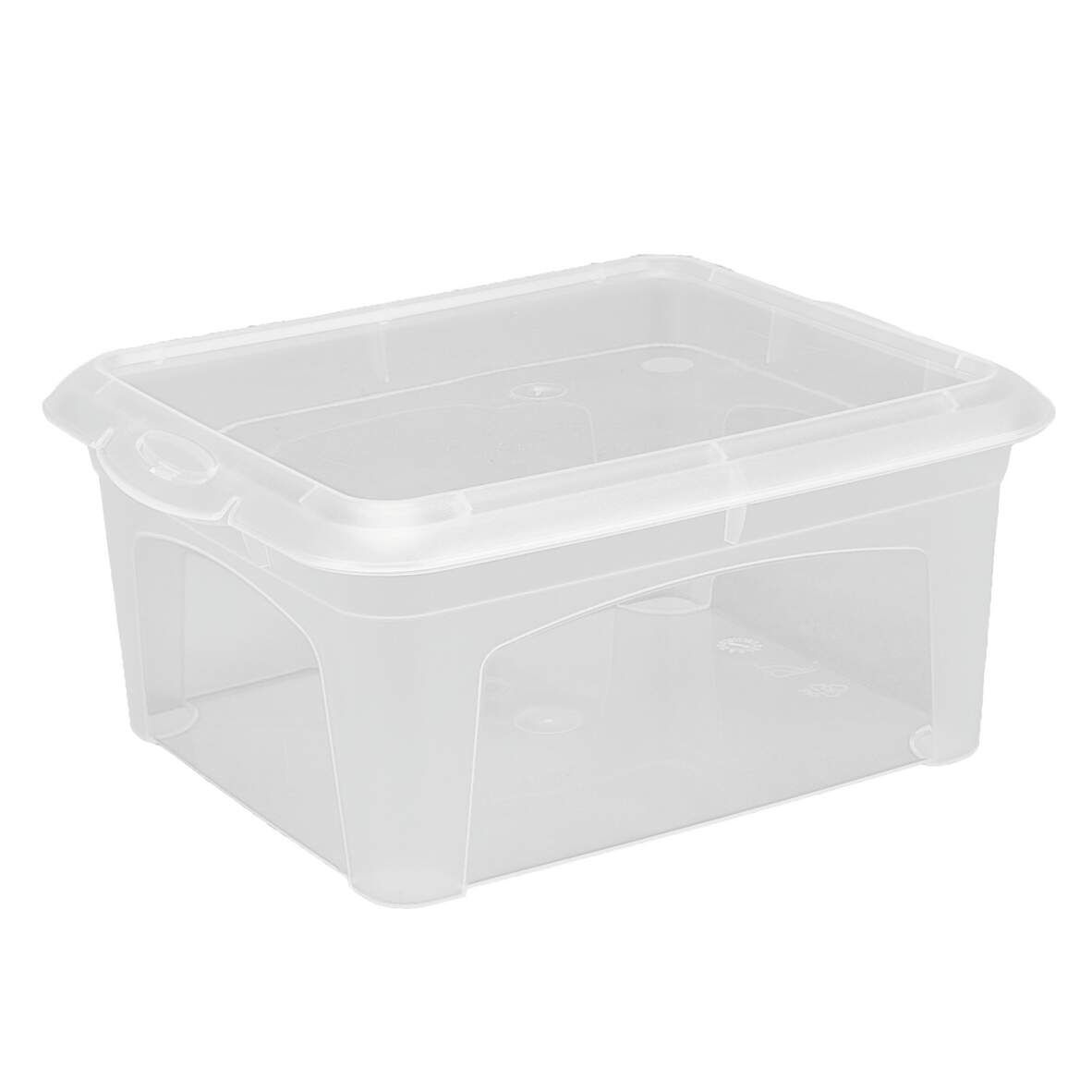 RIVAL Stapelbox Clear Box mit D. 1,3l transparent 20x16x9cm klein