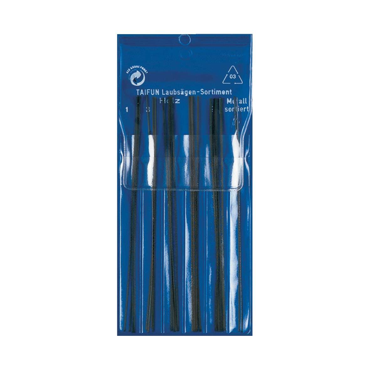 PEBARO Laubsägeblattsortiment 22-teilig