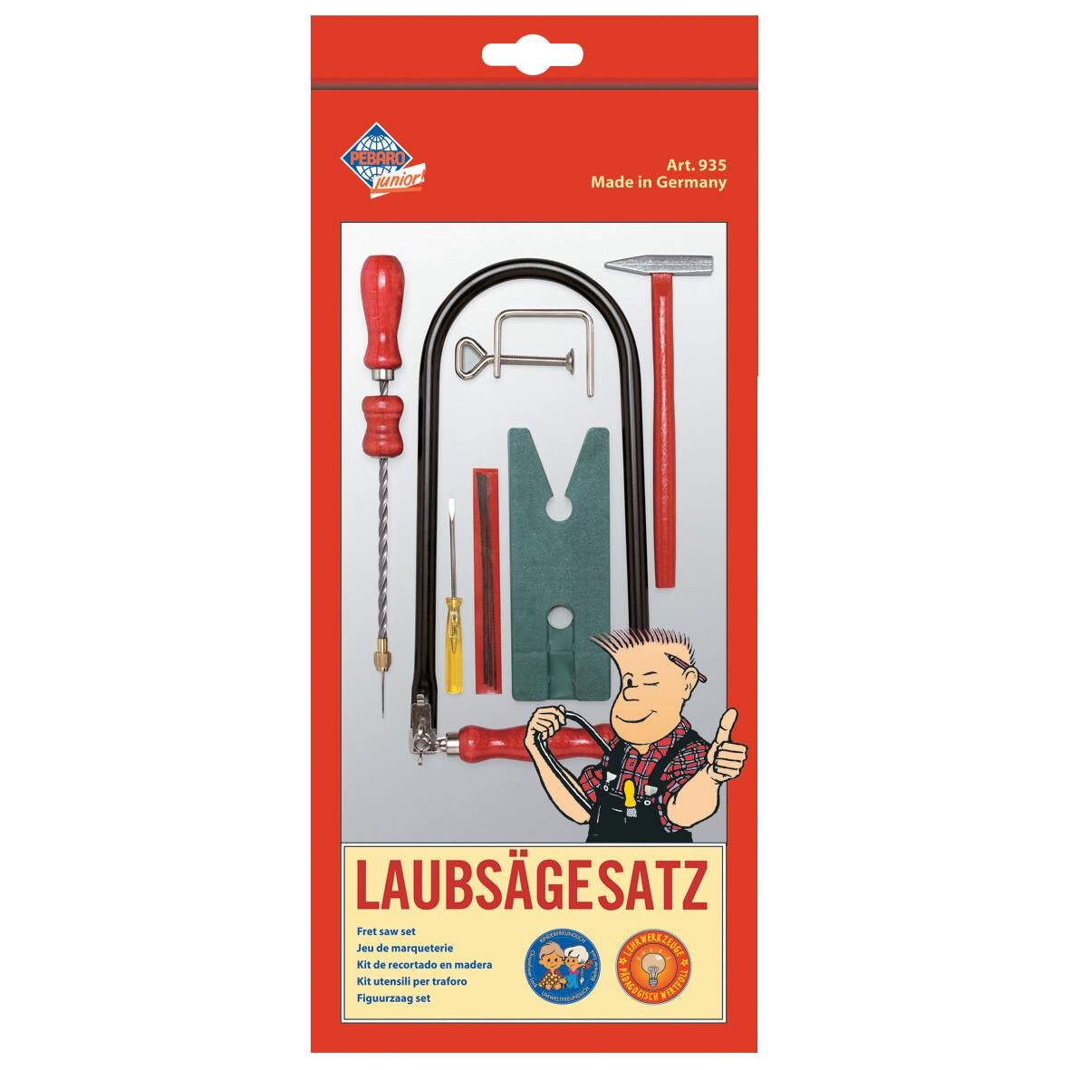 PEBARO Laubsägegarnitur 935 7-teilig