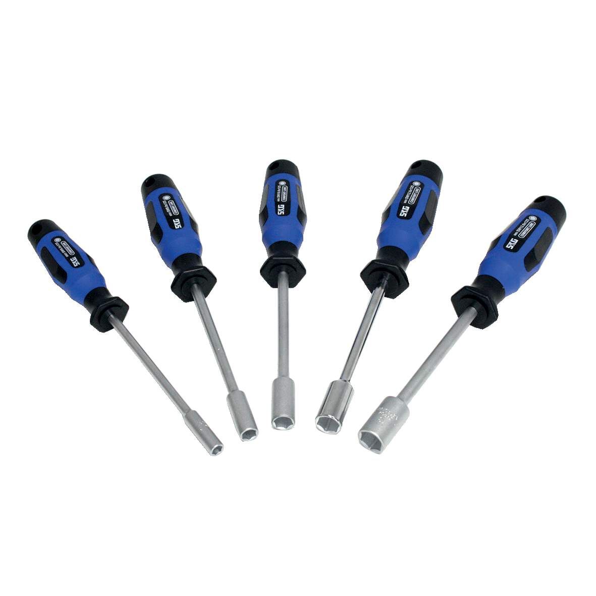 SKG Mutterndreher-Satz 5-teilig 2K.-Griff SW 6-13mm