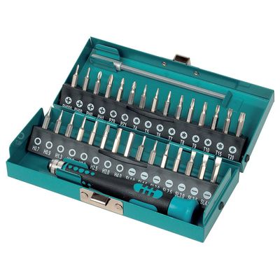 WOLFCRAFT Micro Bit Box PH/PZ/T/HEX/SL 32-teilig