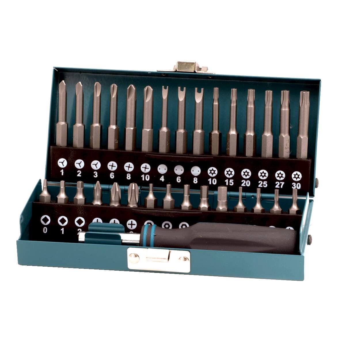 WOLFCRAFT Sicherheitsbit-Box-Kombi 31-teilig