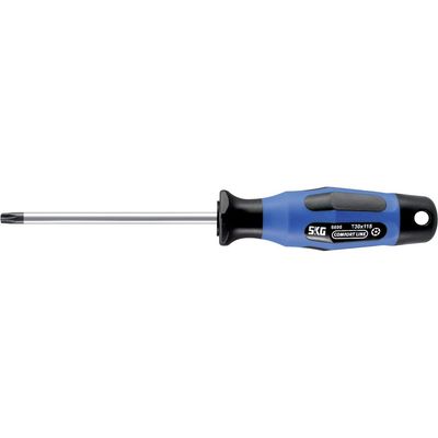 SKG Torx-Schraubendreher mit Loch T30 6,0x115mm 2K.-Griff