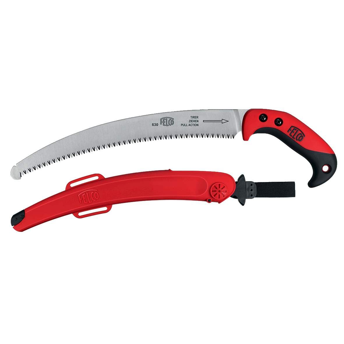 FELCO Baumsäge gebogen 33cm mit Träger
