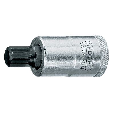 GEDORE Steckschlüssel-Einsatz 1/2&quot; Vielzahn SB INX 19 14