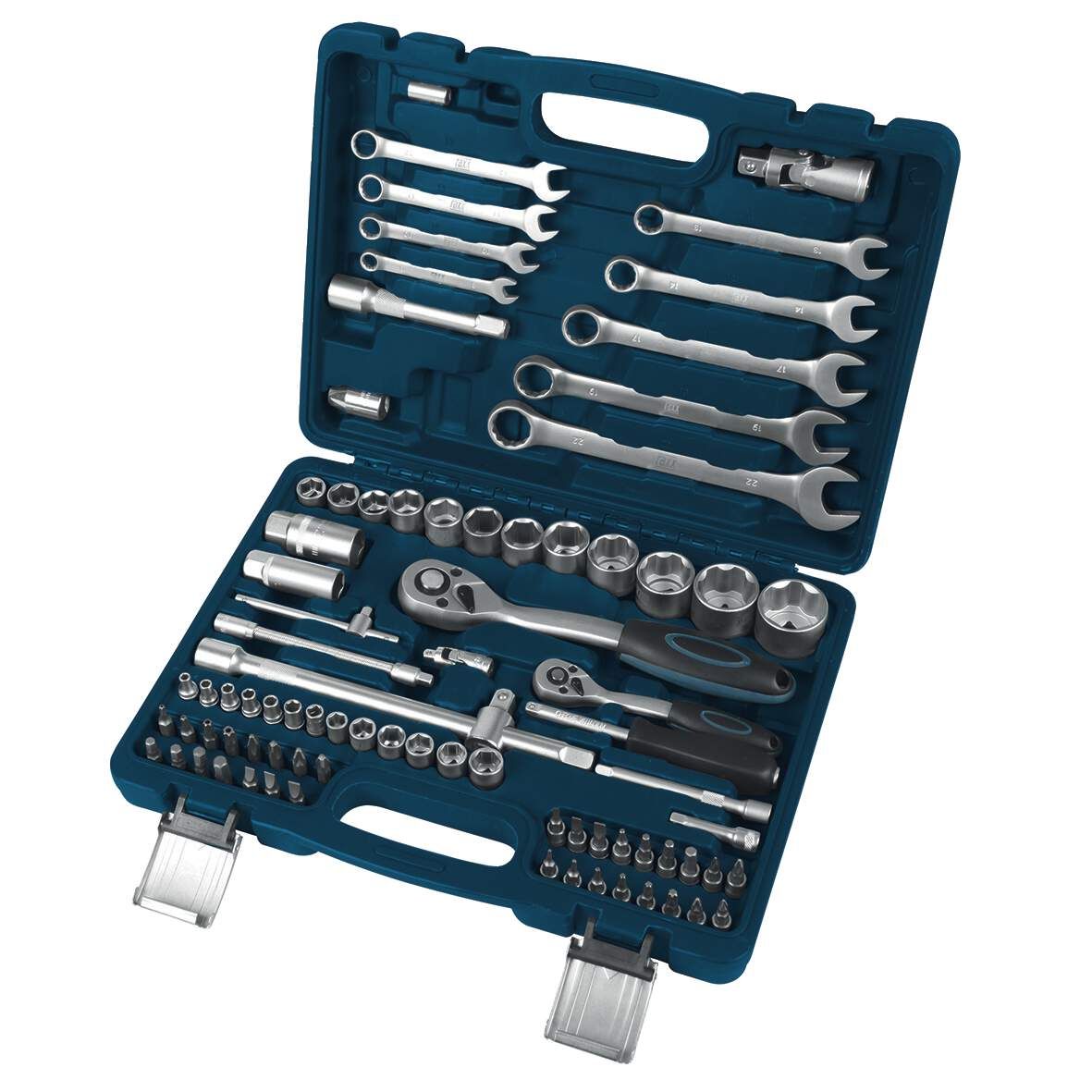 RAXX Steckschlüsselsatz 82-teilig 1/4&quot; 1/2&quot;