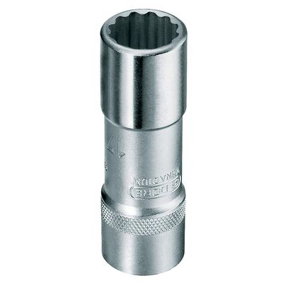 GEDORE Steckschlüsseleinsatz lang D19L 12 kant 19mm 1/2&quot; SB
