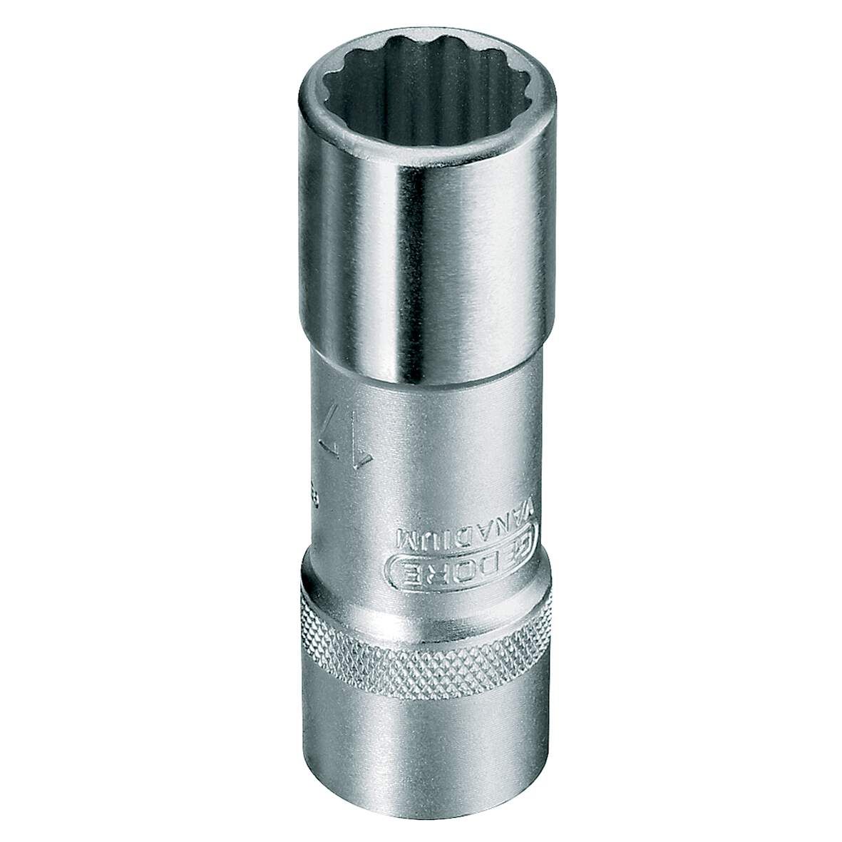 GEDORE Steckschlüsseleinsatz lang D19L 12 kant 13mm 1/2&quot; SB