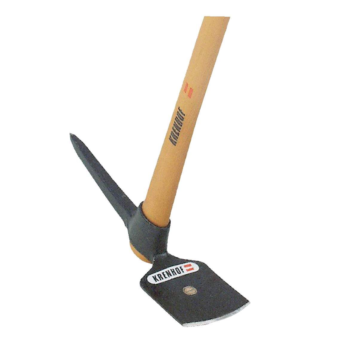 KRENHOF Wegmacher Haue schmal 1,5kg mit Stiel