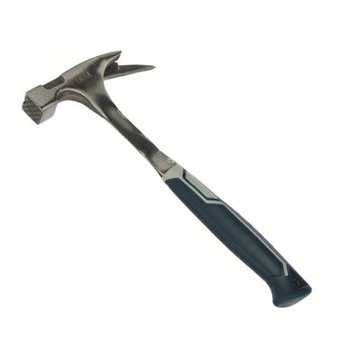 RAXX Latthammer 600g Ganzstahl DIN 7239,magnetischer Nagelhalter