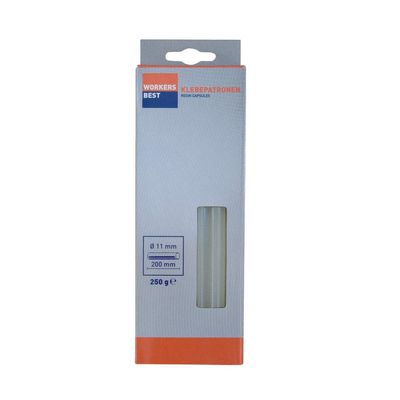 WORKERS BEST Klebepatronen Universal transp 11x200mm 250g SB