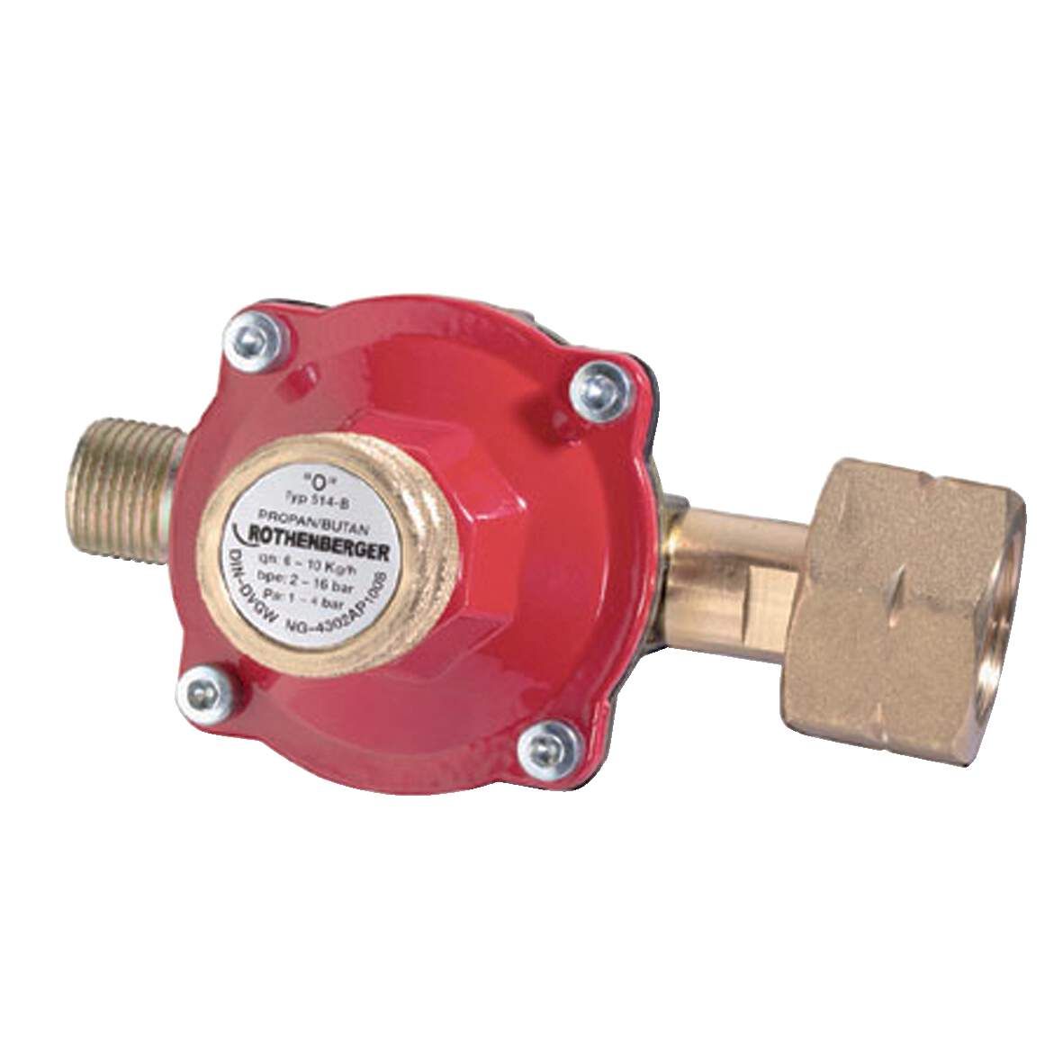 ROTHENBERGER Propanregler stufenlos regelbar 1-4bar