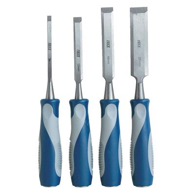 RAXX Stechbeitelsatz 4-teilig Kunststoffheft 6,12,18,26mm, SB